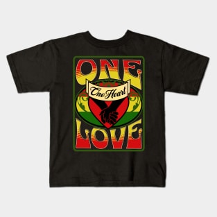 One Love - One Heart Kids T-Shirt